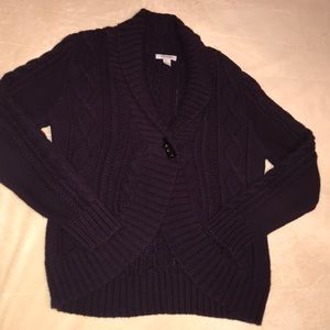 Dressbarn purple sweater